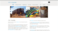 Desktop Screenshot of 1301university.com